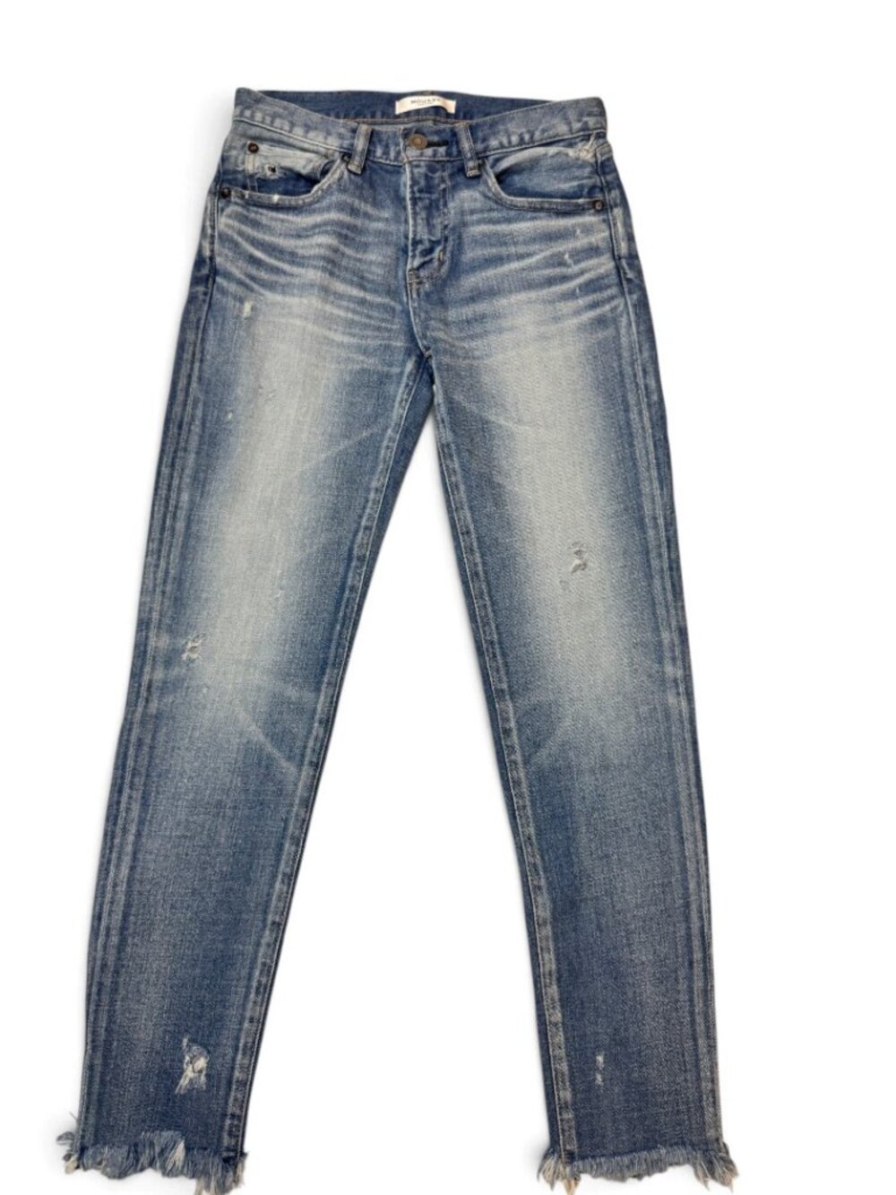 Moussy Vintage Diana Skinny Jeans 540FSC12-2210 Japan Howa Light Blue W25 U2